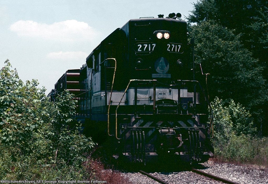 Southern Railway train 95 is between Troy and Union Springs, AL on the